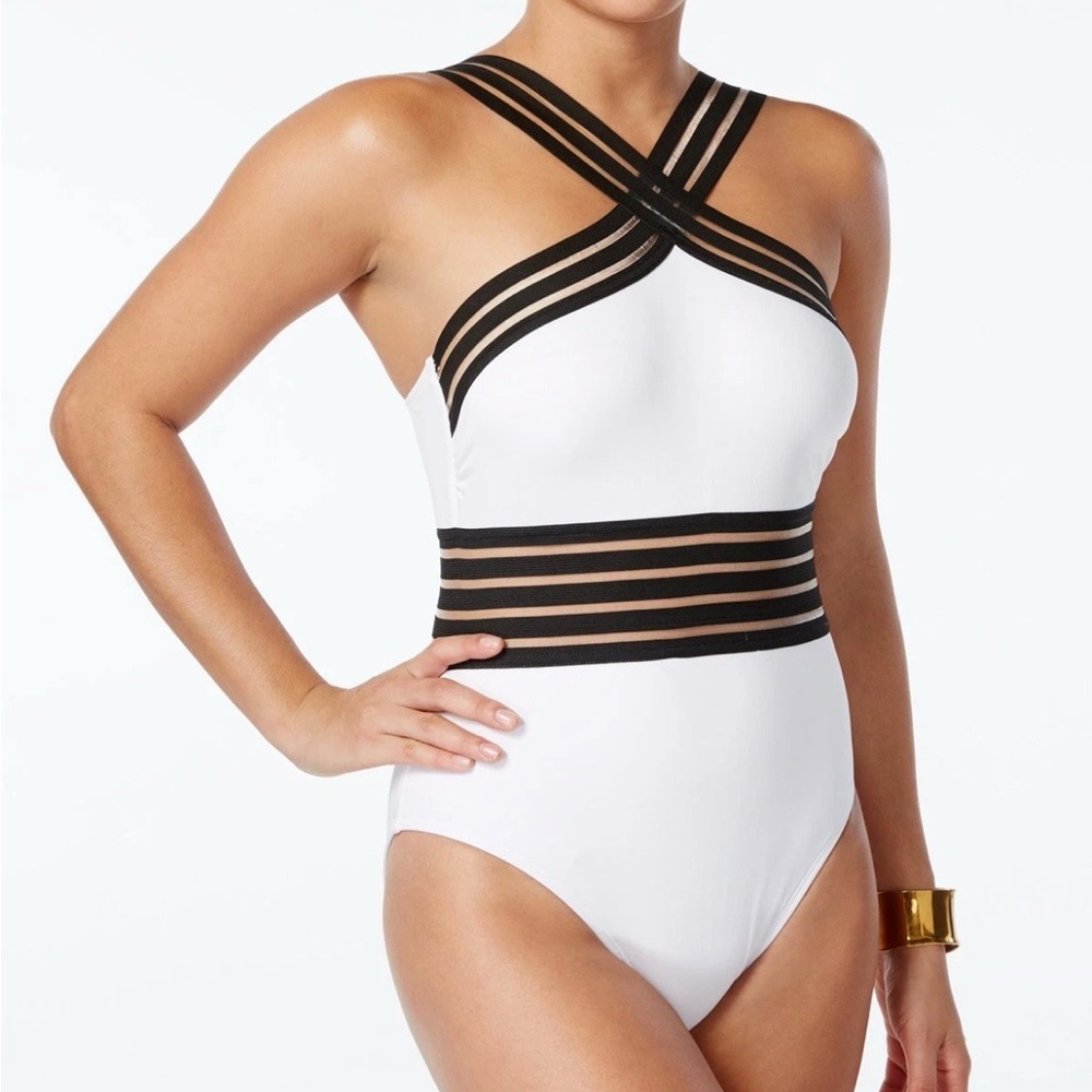 Hilor Black and White Swimsuit